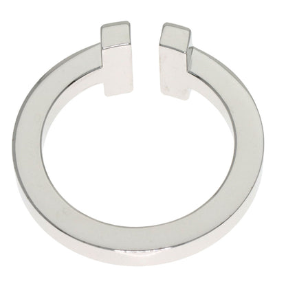 TIFFANY&Co. T square Ring K18 White Gold Ladies [Used]