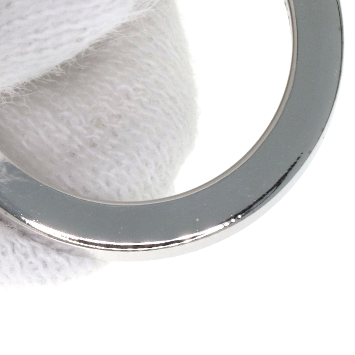 TIFFANY&Co. T square Ring K18 White Gold Ladies [Used]