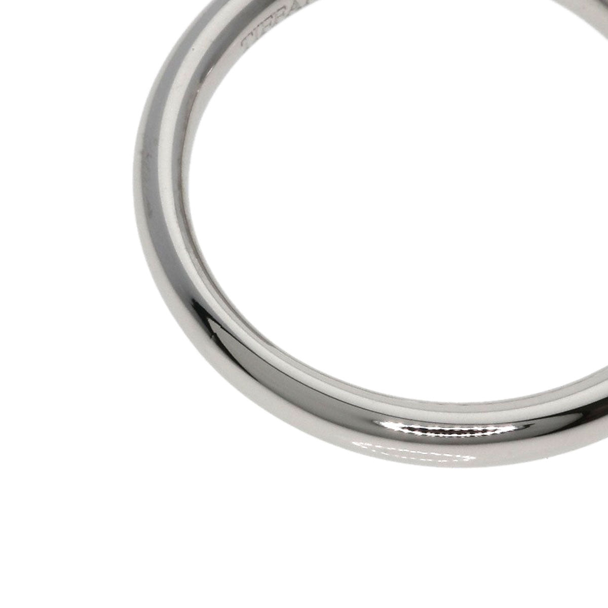 TIFFANY&Co. Curved band Diamond Ring Platinum PT950 Ladies [Used]