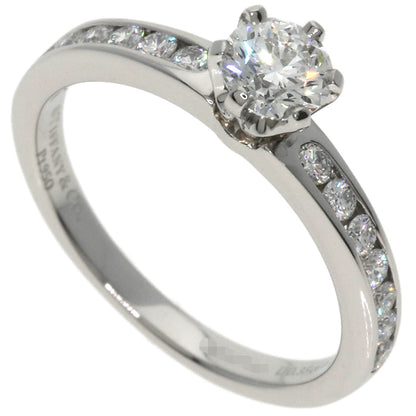 TIFFANY&Co. Solitaire Diamond Ring Platinum PT950 Ladies [Used]