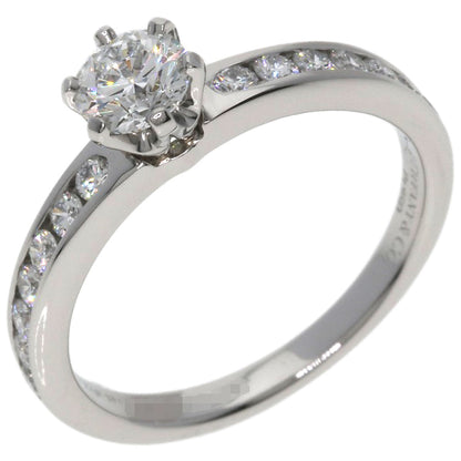 TIFFANY&Co. Solitaire Diamond Ring Platinum PT950 Ladies [Used]