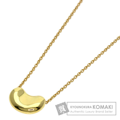 TIFFANY&Co. Bean Necklace K18 Yellow Gold Ladies [Used]