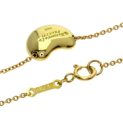 TIFFANY&Co. Bean Necklace K18 Yellow Gold Ladies [Used]