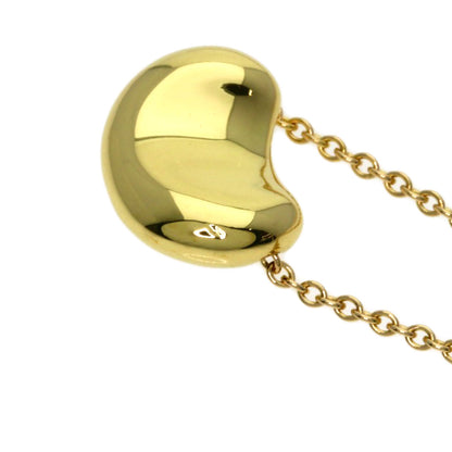 TIFFANY&Co. Bean Necklace K18 Yellow Gold Ladies [Used]