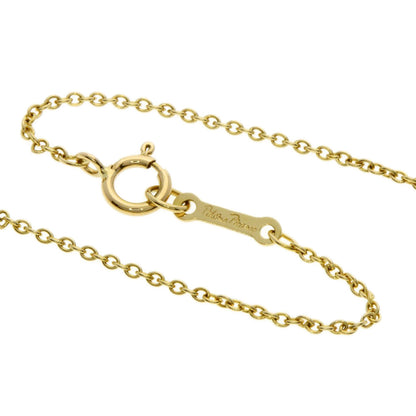 TIFFANY&Co. kiss Necklace K18 Yellow Gold Ladies [Used]
