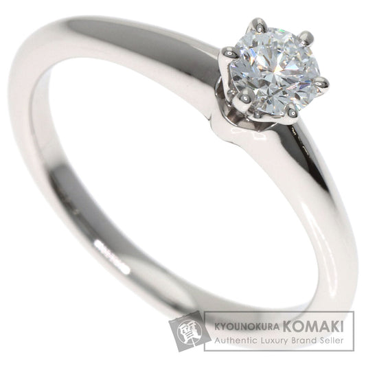 TIFFANY&Co. Solitaire Diamond Ring Platinum PT950 Ladies [Used]