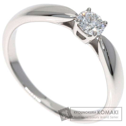 TIFFANY&Co. Harmony Solitaire Diamond Ring Platinum PT950 Ladies [Used]