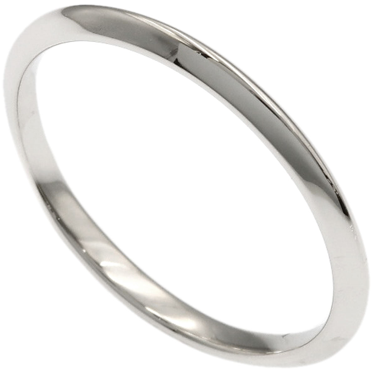 TIFFANY&Co. Knife edge Ring Platinum Ladies [Used]