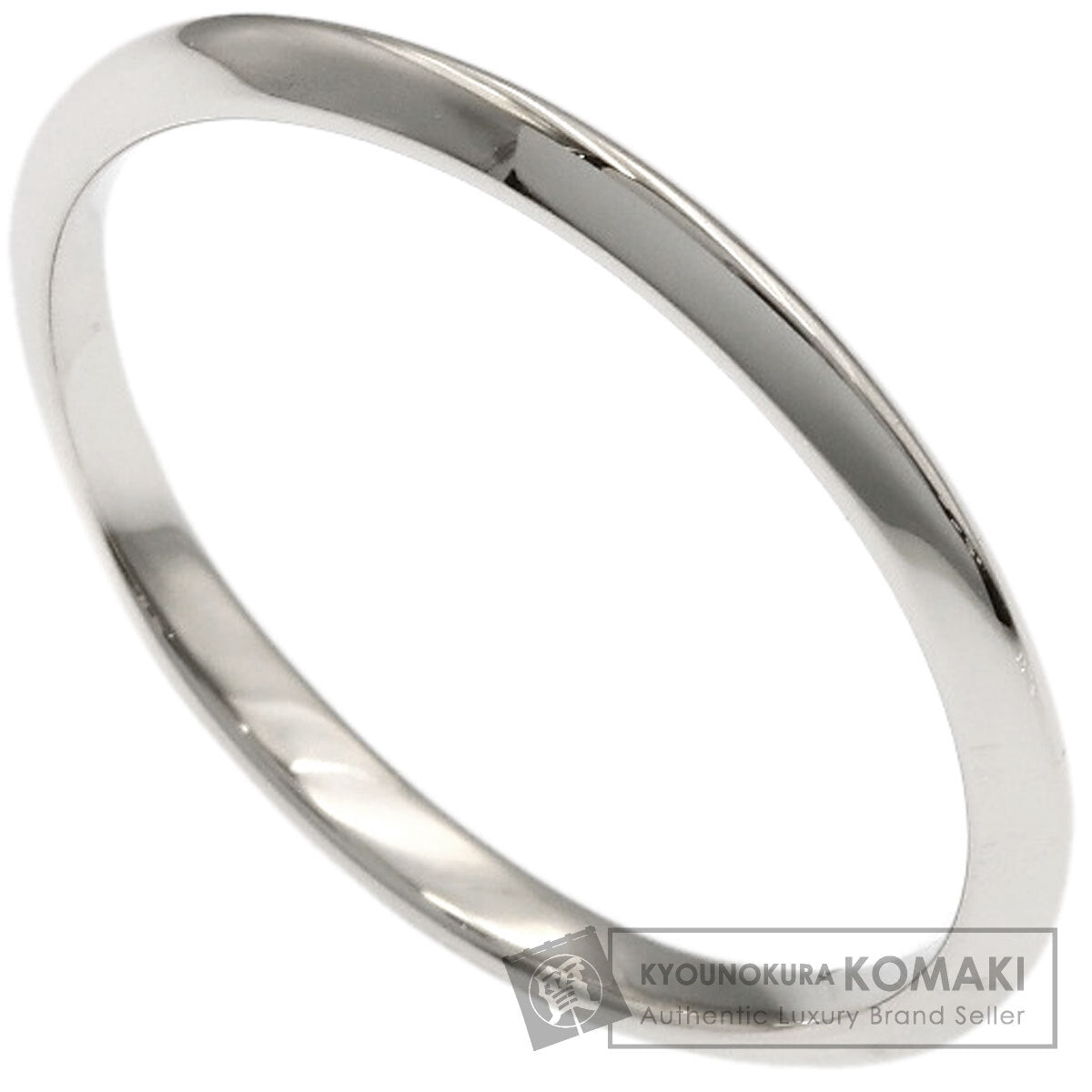 TIFFANY&Co. Knife edge Ring Platinum Ladies [Used]