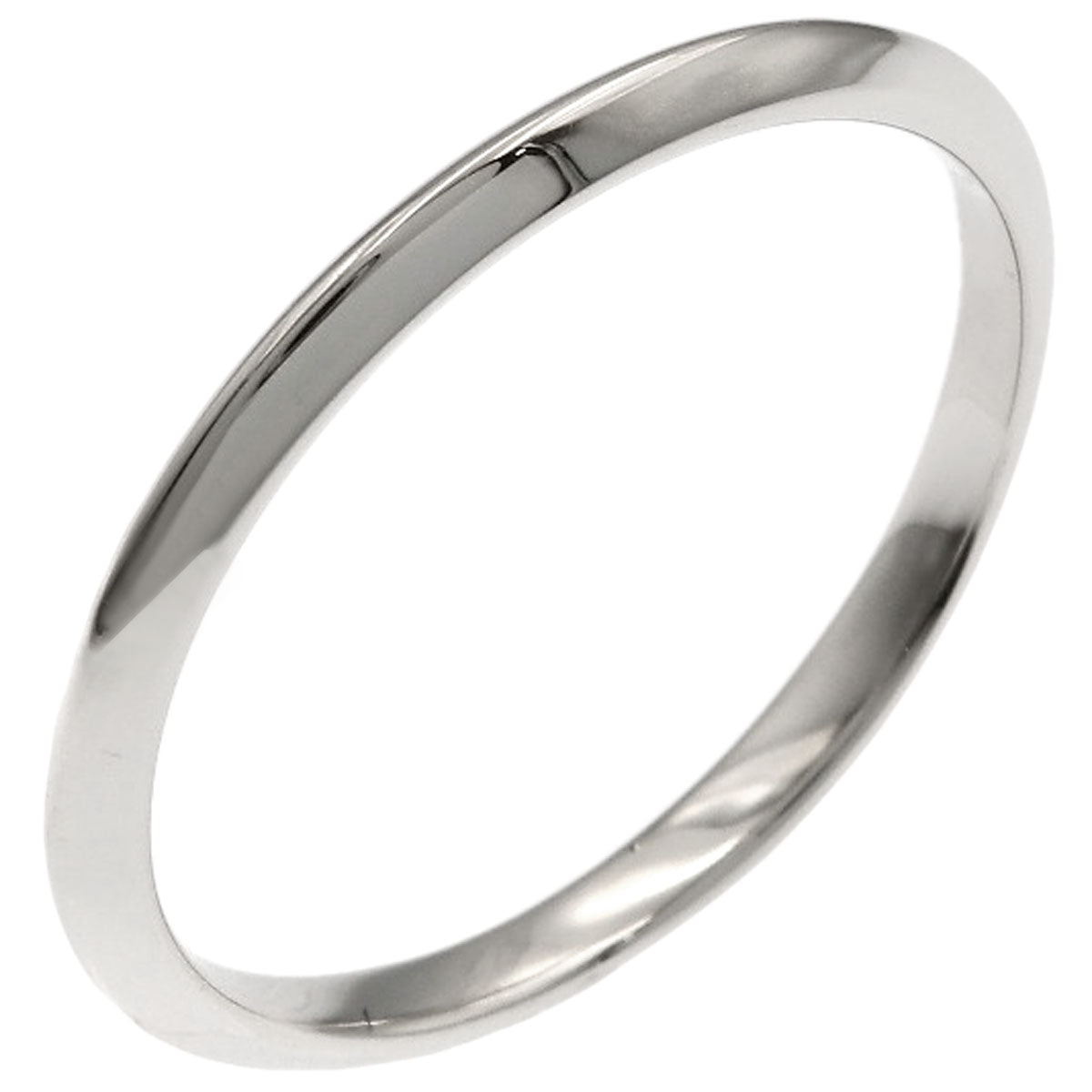 TIFFANY&Co. Knife edge Ring Platinum Ladies [Used]