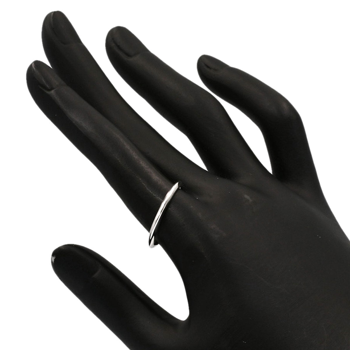 TIFFANY&Co. Knife edge Ring Platinum Ladies [Used]