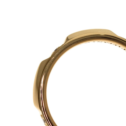 TIFFANY&Co. True Band Ring Diamond Ring K18 Pink Gold Ladies [Used]
