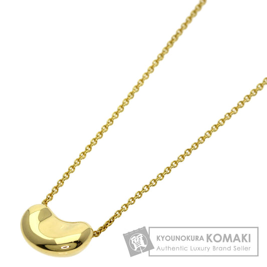 TIFFANY&Co. Bean Necklace K18 Yellow Gold Ladies [Used]