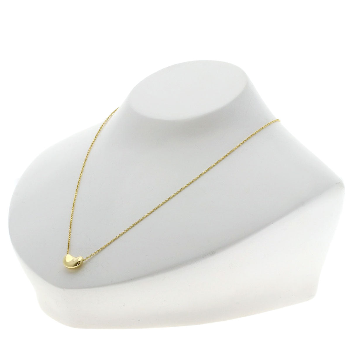 TIFFANY&Co. Bean Necklace K18 Yellow Gold Ladies [Used]