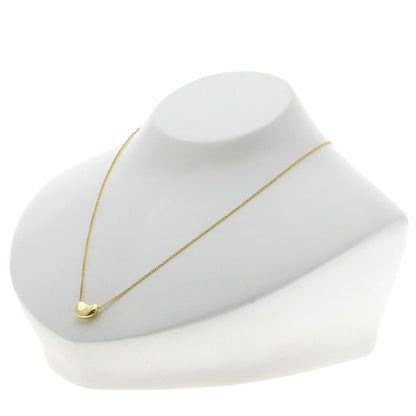 TIFFANY&Co. Bean Necklace K18 Yellow Gold Ladies [Used]