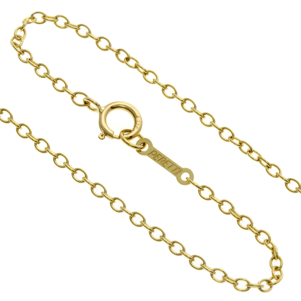 TIFFANY&Co. Infinity cross Necklace K18 Yellow Gold Ladies [Used]