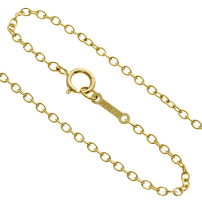 TIFFANY&Co. Infinity cross Necklace K18 Yellow Gold Ladies [Used]