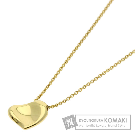 TIFFANY&Co. Full heart Necklace K18 Yellow Gold Ladies [Used]