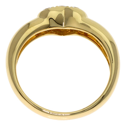 TIFFANY&Co. Heart Diamond Ring K18 Yellow Gold Ladies [Used]