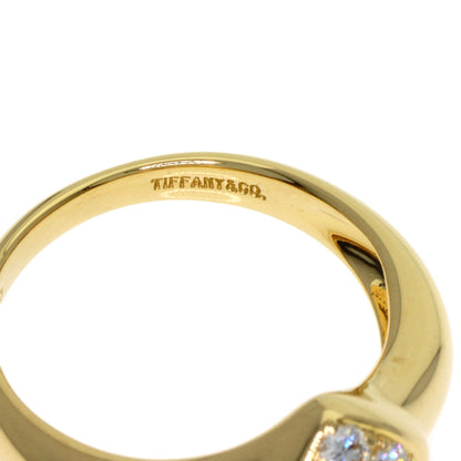 TIFFANY&Co. Heart Diamond Ring K18 Yellow Gold Ladies [Used]