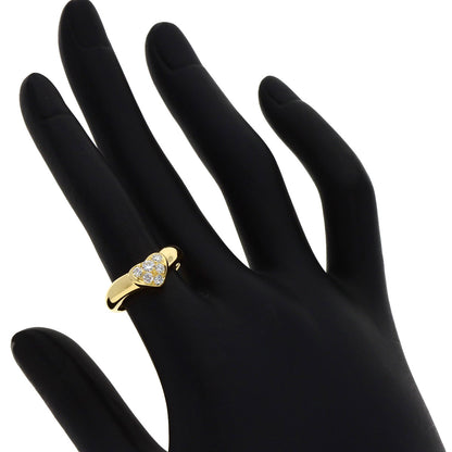 TIFFANY&Co. Heart Diamond Ring K18 Yellow Gold Ladies [Used]