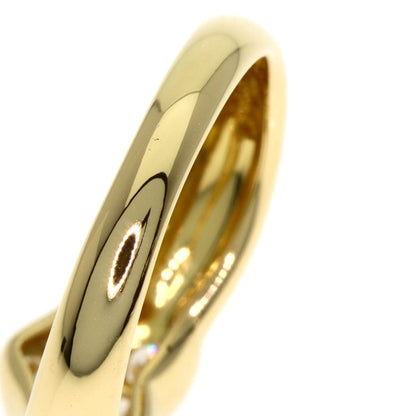 TIFFANY&Co. Heart Diamond Ring K18 Yellow Gold Ladies [Used]