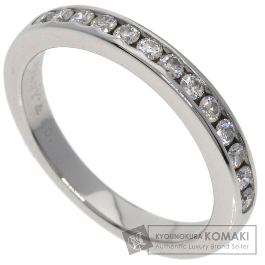 TIFFANY&Co. Half eternity Diamond Ring Platinum PT950 Ladies [Used]