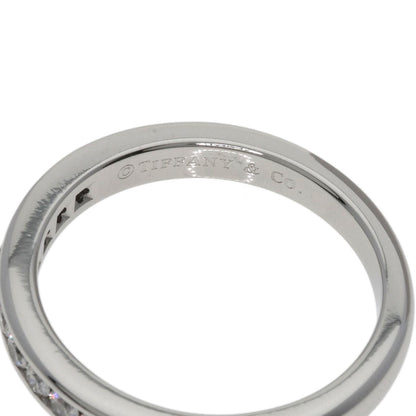 TIFFANY&Co. Half eternity Diamond Ring Platinum PT950 Ladies [Used]