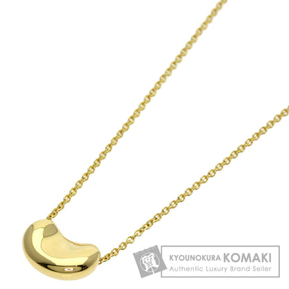 TIFFANY&Co. Bean Necklace K18 Yellow Gold Ladies [Used]