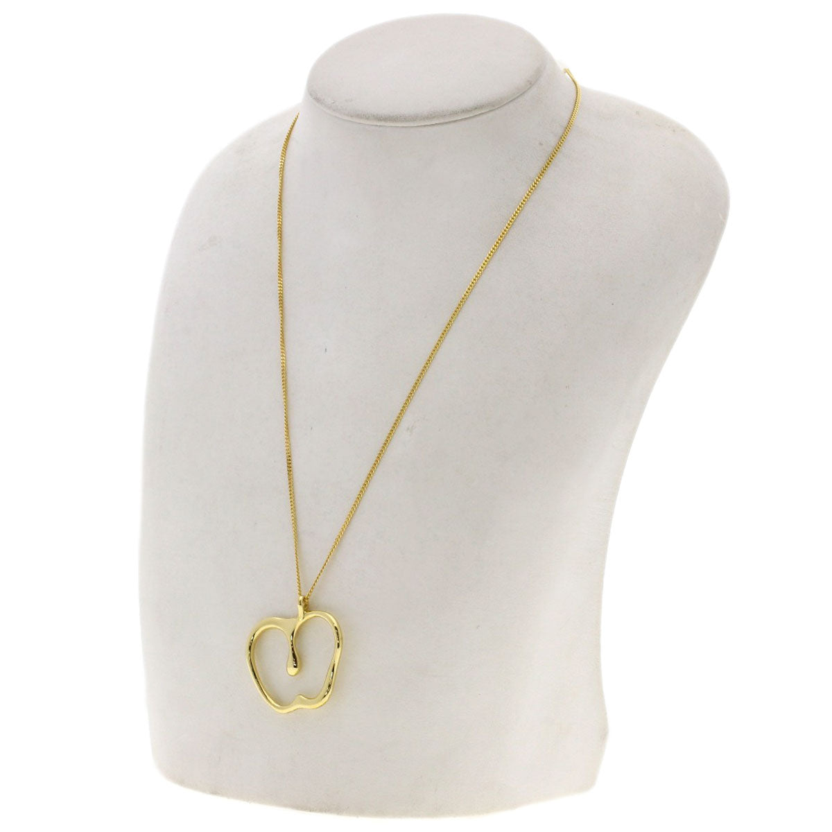 TIFFANY&Co. Apple large Necklace K18 Yellow Gold Ladies [Used]