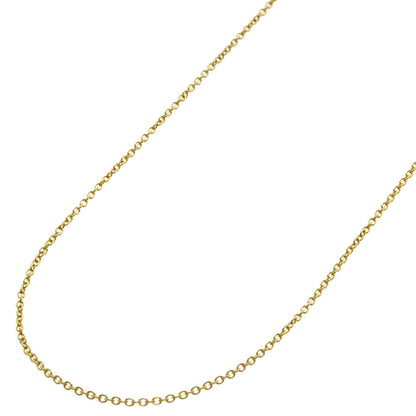TIFFANY&Co. Chain 15.4" Necklace K18 Yellow Gold Ladies [Used]