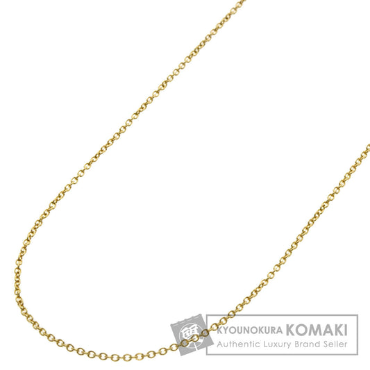 TIFFANY&Co. Chain 15.4" Necklace K18 Yellow Gold Ladies [Used]