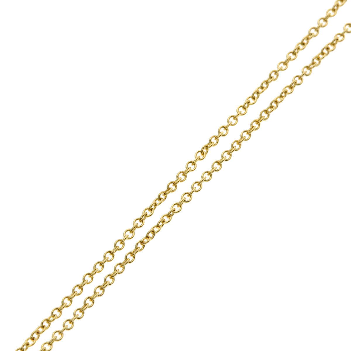 TIFFANY&Co. Chain 15.4" Necklace K18 Yellow Gold Ladies [Used]