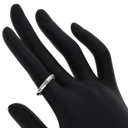 TIFFANY&Co. Atlas X Closed Narrow Ring K18 White Gold Ladies [Used]