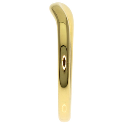 TIFFANY&Co. Curved band Ring K18 Yellow Gold Ladies [Used]