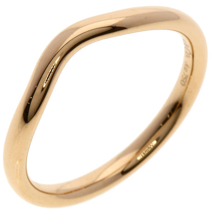 TIFFANY&Co. Curved band Ring K18 Pink Gold Ladies [Used]