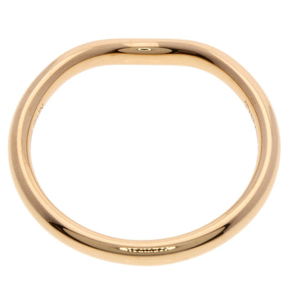 TIFFANY&Co. Curved band Ring K18 Pink Gold Ladies [Used]