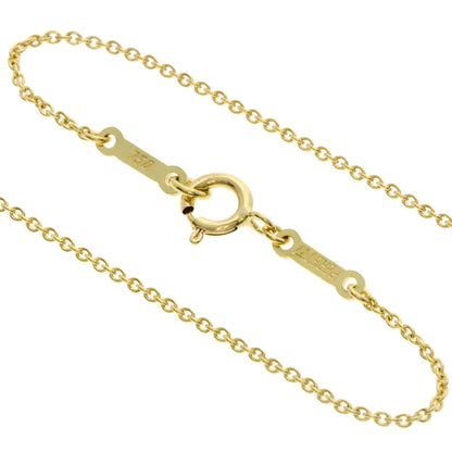 TIFFANY&Co. Open heart Necklace K18 Yellow Gold Ladies [Used]