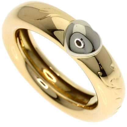 TIFFANY&Co. Friendship heart Ring K18 Yellow Gold K18 White GoldLadies [Used]