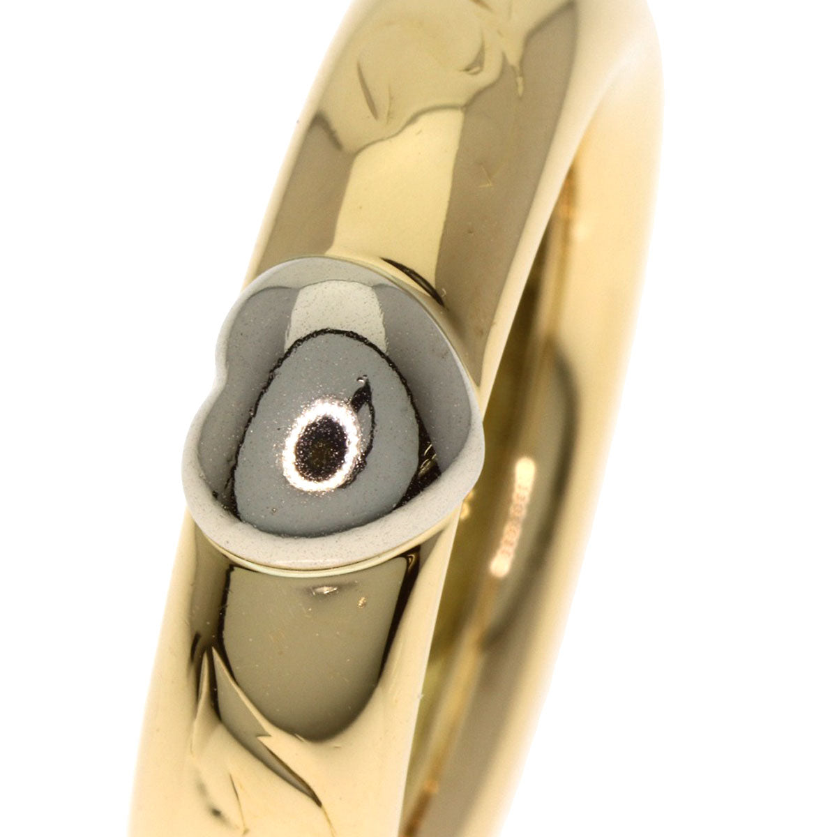 TIFFANY&Co. Friendship heart Ring K18 Yellow Gold K18 White GoldLadies [Used]