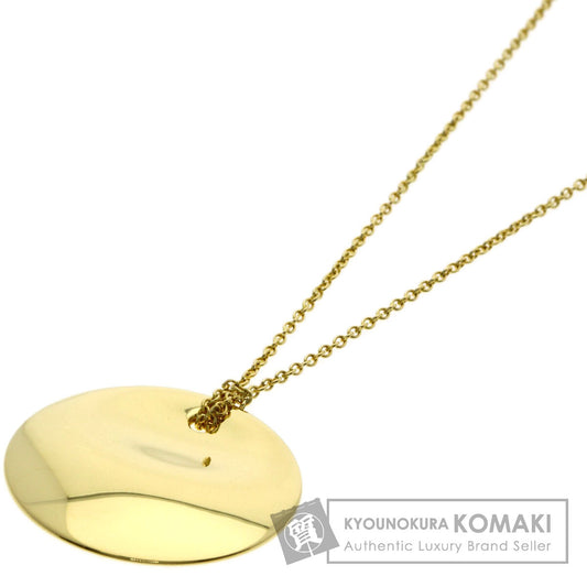 TIFFANY&Co. round Necklace K18 Yellow Gold Ladies [Used]