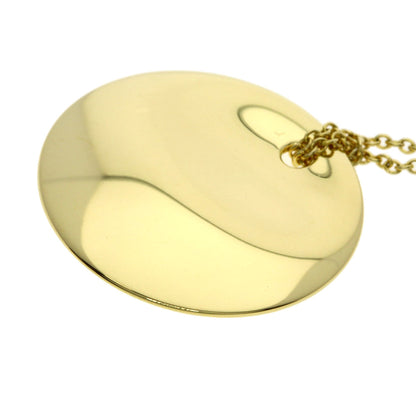 TIFFANY&Co. round Necklace K18 Yellow Gold Ladies [Used]