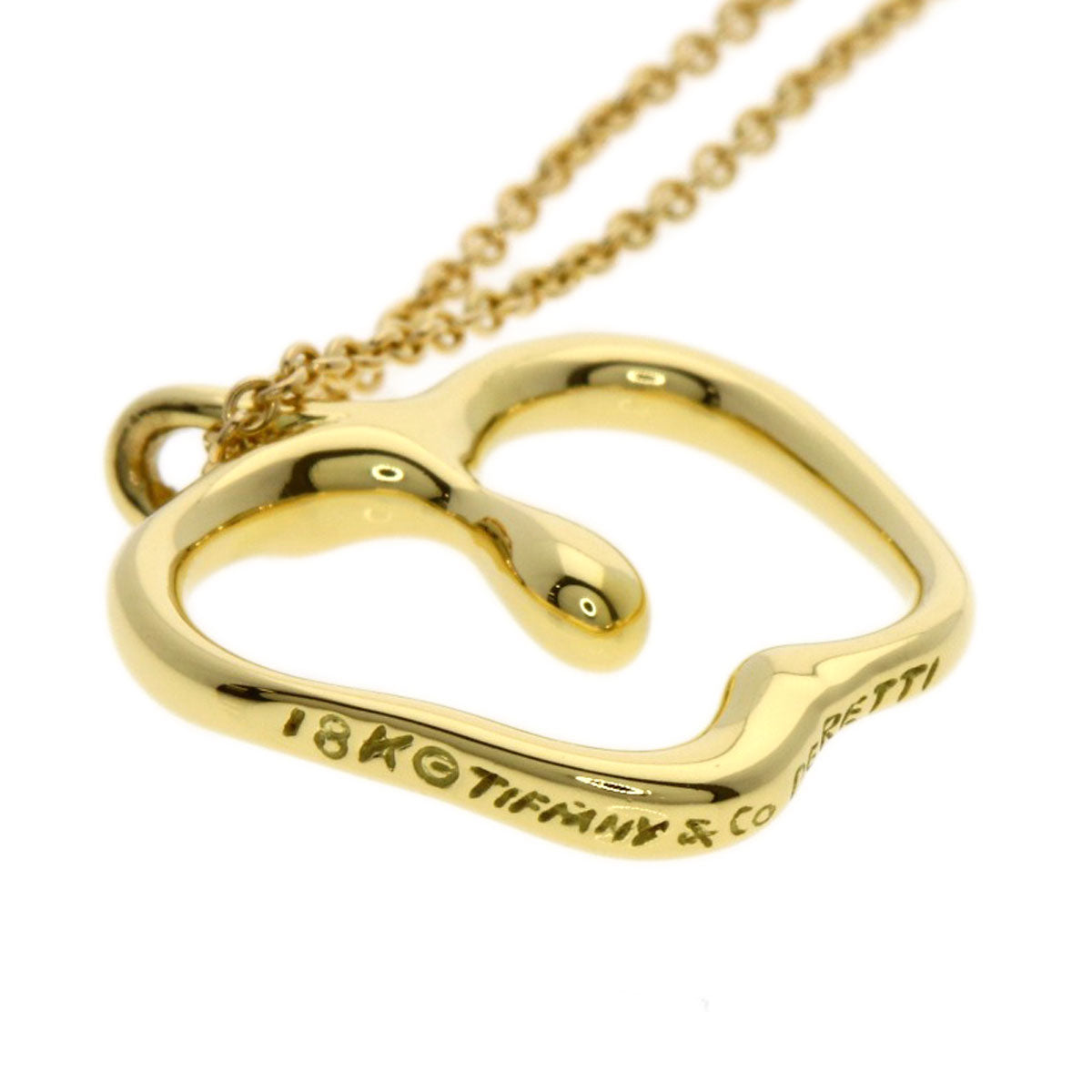 TIFFANY&Co. Apple Necklace K18 Yellow Gold Ladies [Used]