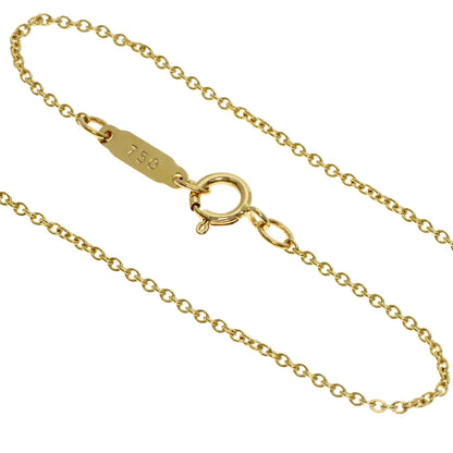 TIFFANY&Co. Signature Necklace K18 Yellow Gold Ladies [Used]