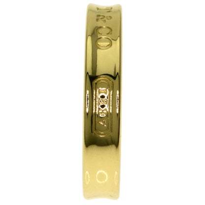 TIFFANY&Co. 1837 Narrow Ring K18 Yellow Gold Ladies [Used]