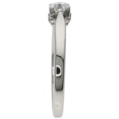 Van Cleef & Arpels Bonheur Solitaire Diamond #49 Ring Platinum PT950 Ladies [Used]