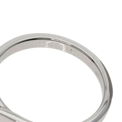 Van Cleef & Arpels Bonheur Solitaire Diamond #49 Ring Platinum PT950 Ladies [Used]