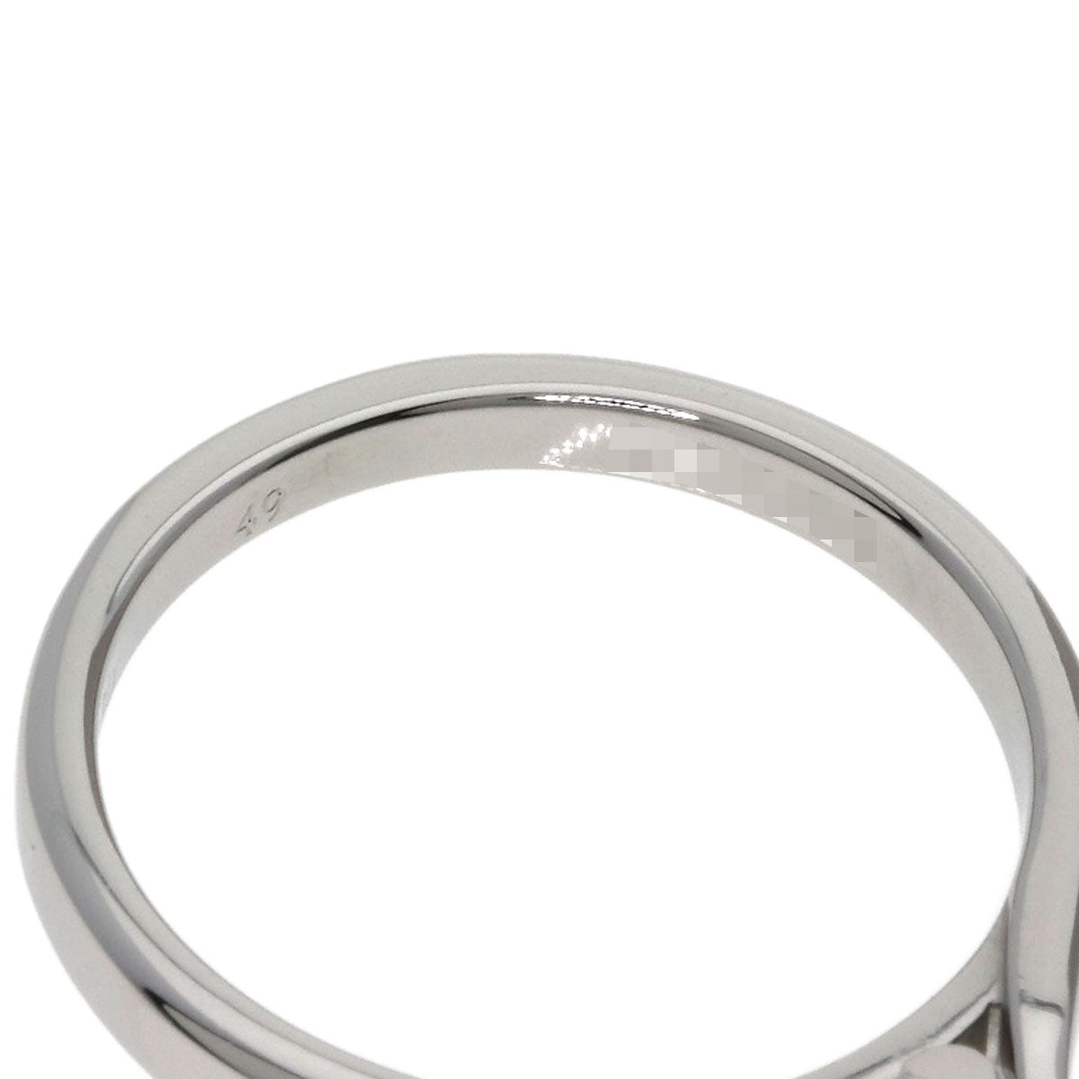 Van Cleef & Arpels Bonheur Solitaire Diamond #49 Ring Platinum PT950 Ladies [Used]
