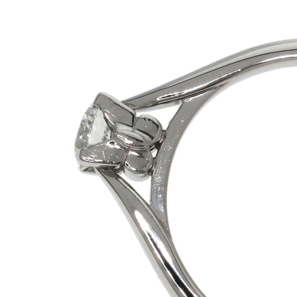 Van Cleef & Arpels Bonheur Solitaire Diamond #49 Ring Platinum PT950 Ladies [Used]