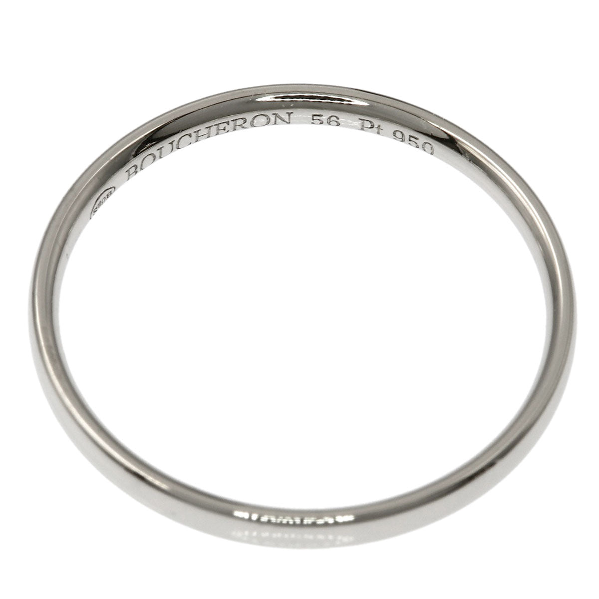 Boucheron Wedding #56 Ring Platinum PT950 Ladies [Used]